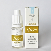 VAPY Gold Tobacco 10ml 0mg/ml