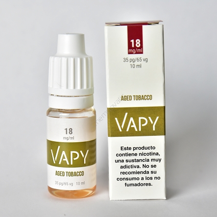 VAPY Aged Tobacco 10ml 18mg/ml