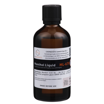 Mentol Líquido 100ml